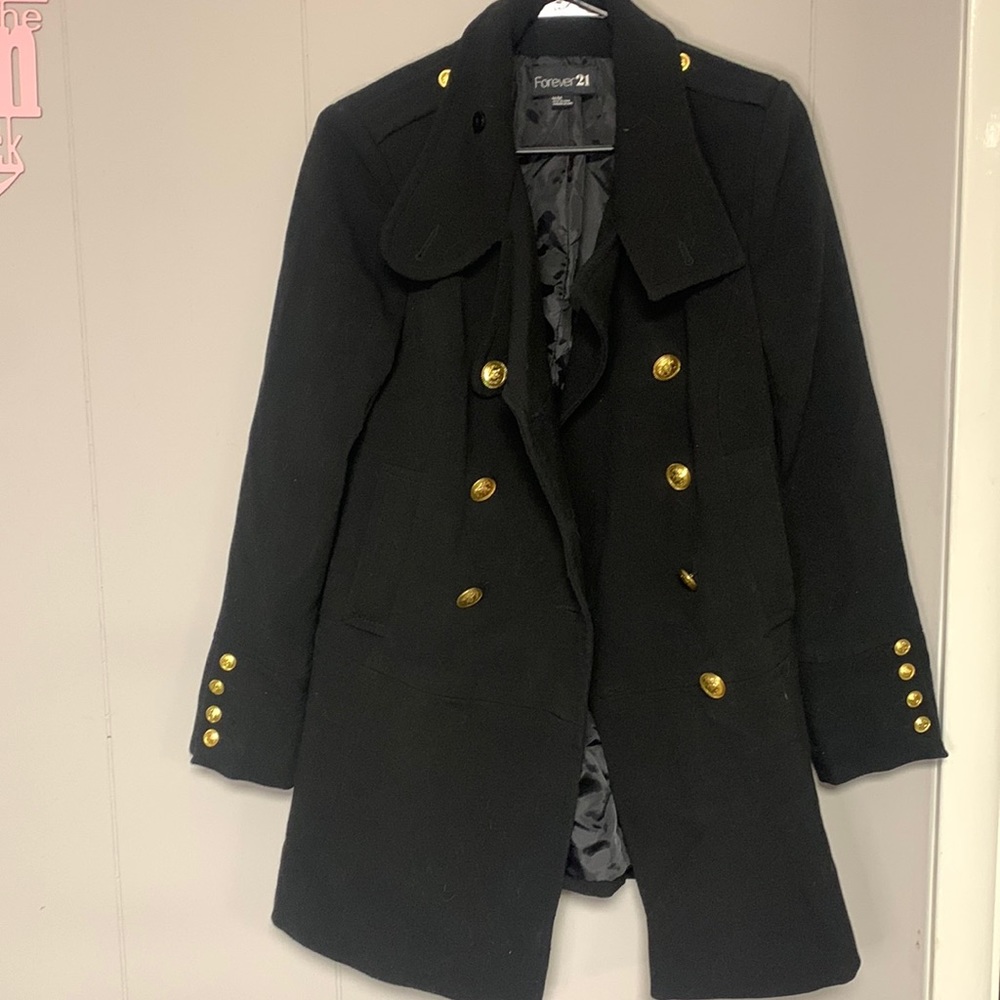 Forever 21 Peacoat Size M